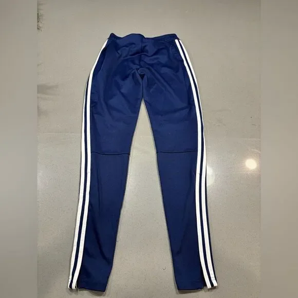 Women’s Blue Adidas Slim Fit Soccer Track Pants Sweats Size XS Running Gym - Picture 2 of 4